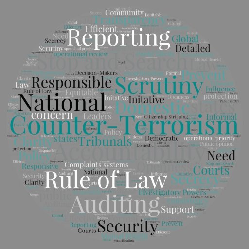 An 18-month project exploring the extent to which counter-terrorism law and is reviewed and held accountable in the UK. Based @bhamlaw and @OxfordCSLS