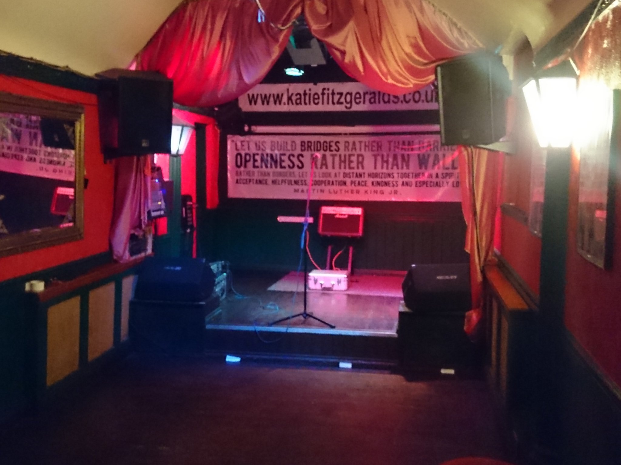 Established in 2018 with the sole intention of bringing original live music to the stage of Katie Fitzgeralds in Stourbridge.

So far, so good!