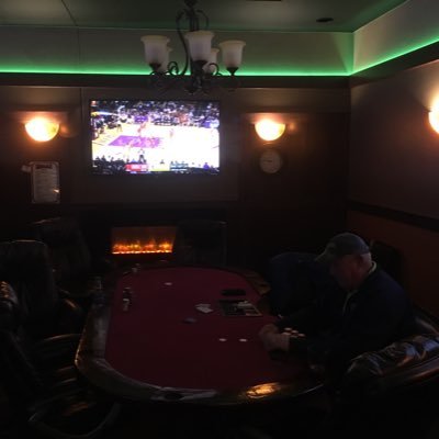 High class poker room located inside the best restaurant/steakhouse in Sidney, Montana the Rodiron Grill.