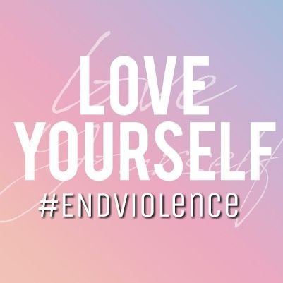 Offical Twitter For SIV! #ENDviolence
ᐯIOᒪEᑎᑕE ISᑎ'T ᒪOᐯE
ᐯIOᒪEᑎᑕE IS ᕼᗩTE!
Spєαk Yσursєlf! Fíght! Yσur Wσrds Mαttєr!
@BTS_Twt @bts_love_myself @BigHitEnt
