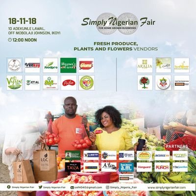 Simply Nigerian Fair (SNF) is a retail fair promoting home-grown businesses by providing affordable platform to showcase their products & increase their market.