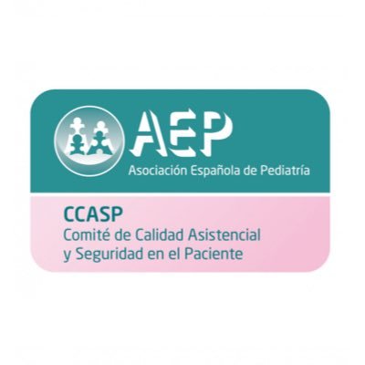 Twitter oficial del Comité de Calidad Asistencial y Seguridad del Paciente de la @aepediatria