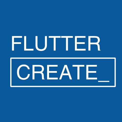 fluttercreate's profile picture. A Flutter Approach