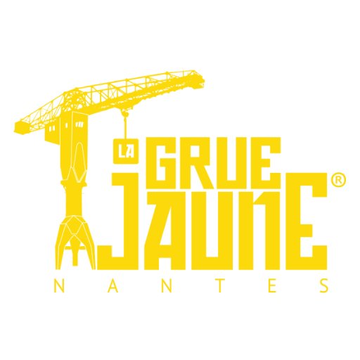 La grue jaune® est une marque déposée par La Compagnie des grues à Nantes.