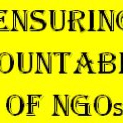 DM any information about all irregularities in NGO Sector. We will publish it.