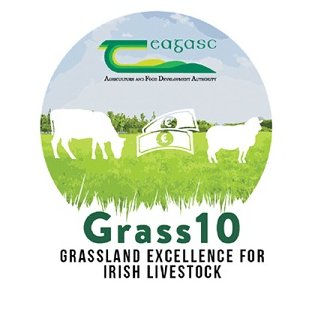 Grass10 Objective: Family Farms in Ireland to utilise 10 tons grass DM/ha/year, & achieve 10 grazings/paddock/year on livestock farms (dairy, beef & sheep).