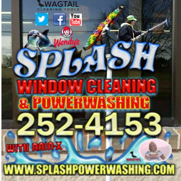 window cleaning & powerwashing York and Lancaster PA-John & Denise Kimmel 717-252-4153 using wagtail squeegees exclusively from Australia!