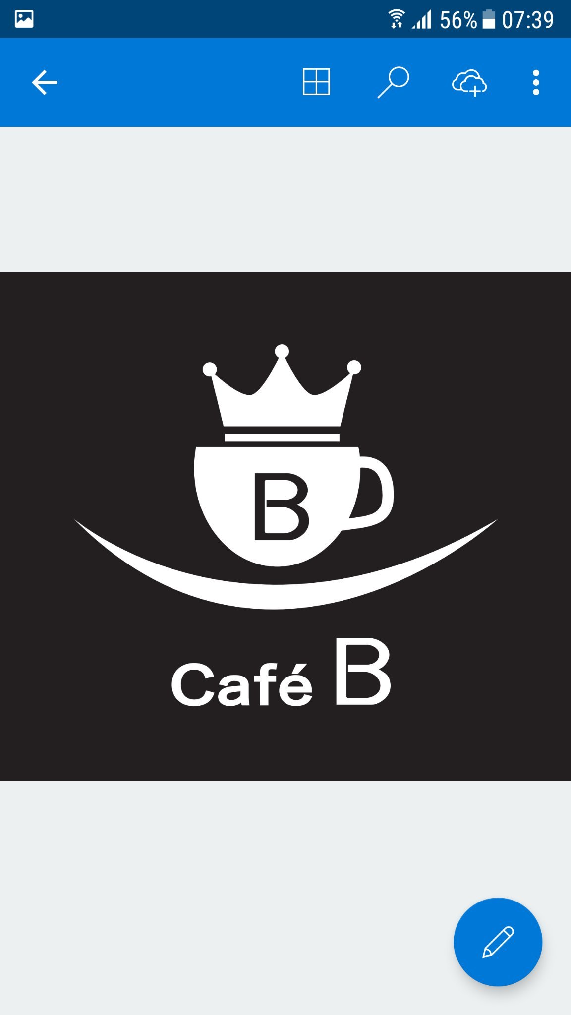 We are Café B!! Great coffee, fresh food and smile :)