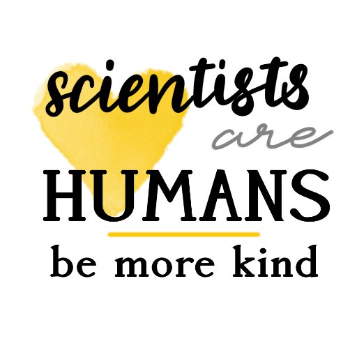 Scientists are humans