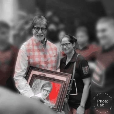 Blessed🙏 to be @SrBachchan fans list , love you AB❤️