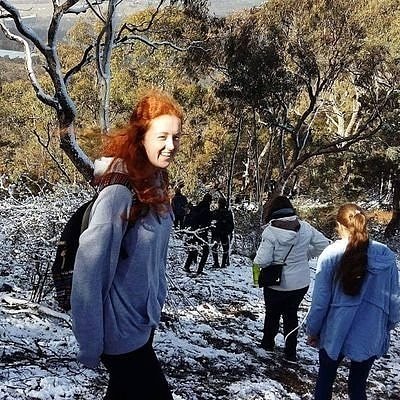 Melissykes's profile picture. The will to scoot is strong indeed. 🐝