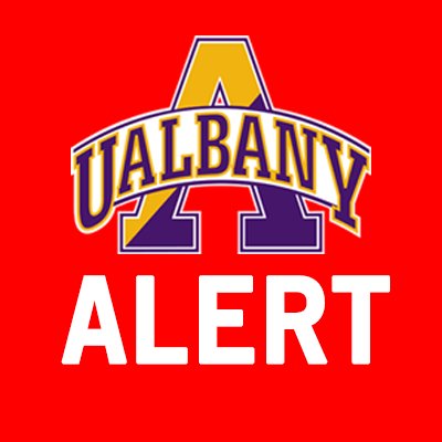 The official University at Albany account used to relay developments impacting campus operations, including severe weather, facilities issues and emergencies.