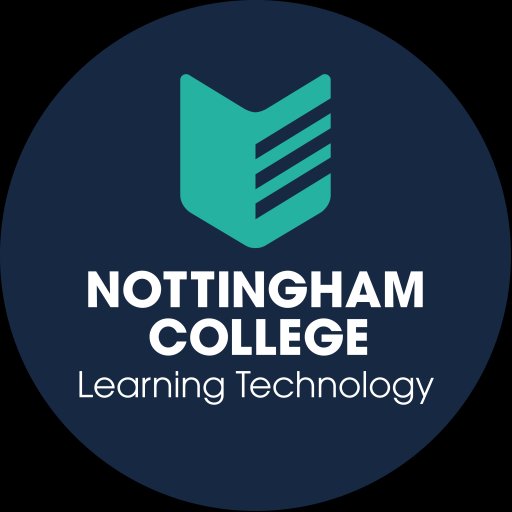 Tweets from the Learning Technology Team @nottmcollege.
We look after Learning Technology for Students and Staff at the College.