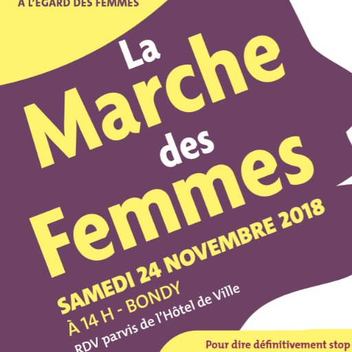 Nous disons stop au harcèlement de rue. Organisation d'une marche des femmes le 24/11 à Bondy #NousToutes