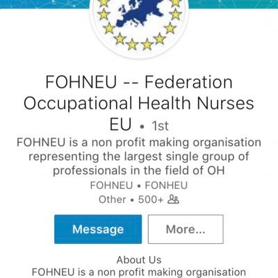 fohneu's profile picture. Occupational Health Nursing
