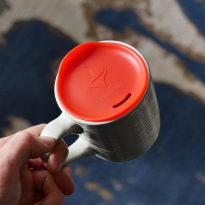 PortaVia is a universal lid that fits inside any standard mug or cup, allowing you to take you drink to-go!