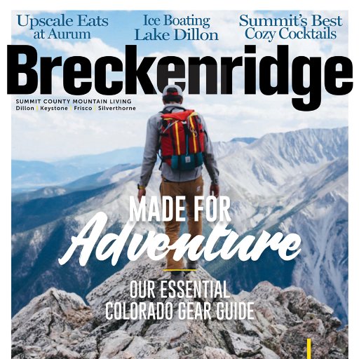 Breckenridge Magazine is a high-quality, glossy, seasonal publication featuring in-depth articles that inform, entertain and engage.