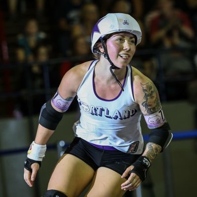 Jammer for USA Roller Derby and Rose City Rollers 🛼 Red Bull Athlete