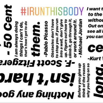 Follow for a daily dose of inspiration. ✨We believe that if YOU run YOU have a runner’s body✨ - @mileposts