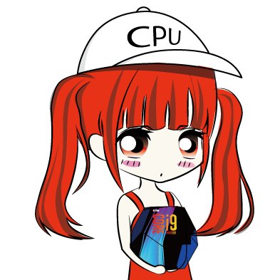 Cpuちゃん 絵描いたぁ インテルgpuに乗った初音ミク 初音ミク 自作pc イラスト Gif ﾋﾞｸｼﾌﾞhttps T Co Yhyftmyjh2