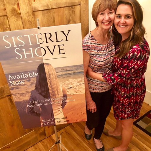 Copywriter who's never at a loss for words and co-author of the memoir “Sisterly Shove,” for sale on https://t.co/QV4urVW7Oa #AlzAuthors #womensalz