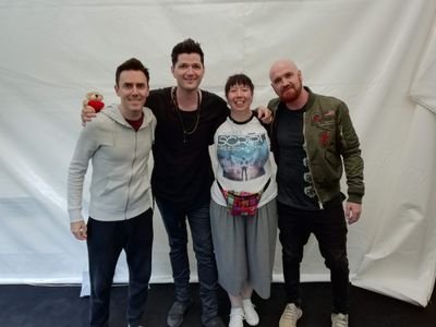 Massive fan of The Script ♥️ and proud member of The Script Family ♥️met The Script 21/6/18