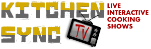 KitchenSyncTV's profile picture. Live, free, interactive cooking shows. Cook along with our chefs! Ask them questions and they can respond live! Ingredient lists posted 24 hours ahead of time!