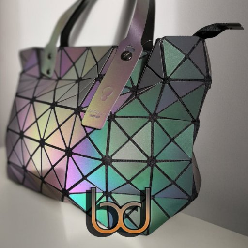 Luminous geometrical holographics handbags INFINITIES POSSIBILITIES ARE ABOUT TO HAPPEN...