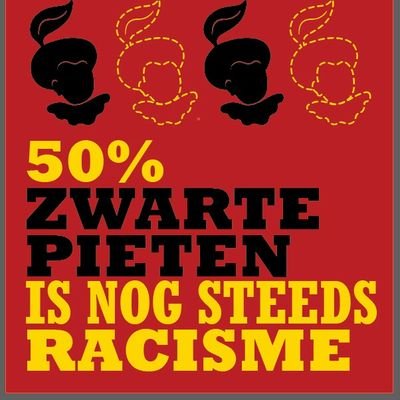 Weg met Zwarte Piet in Leiden (en overal trouwens).