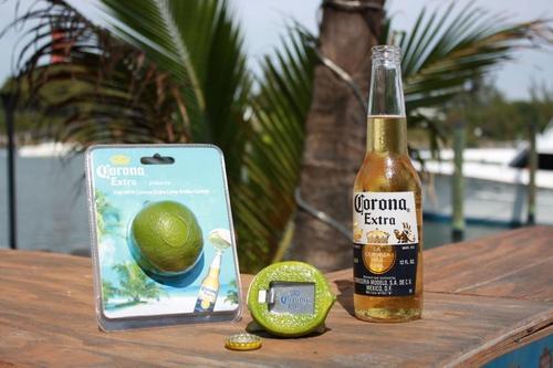 Moman Sales, Inc. presents The NEW Corona Extra Lime Bottle Opener