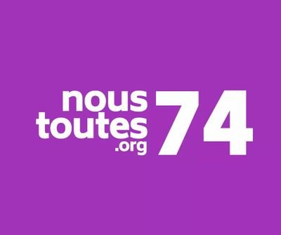 toutes74's profile picture. #NousToutes ensemble contre les violences sexistes et sexuelles ! ✊
#annecyféministe