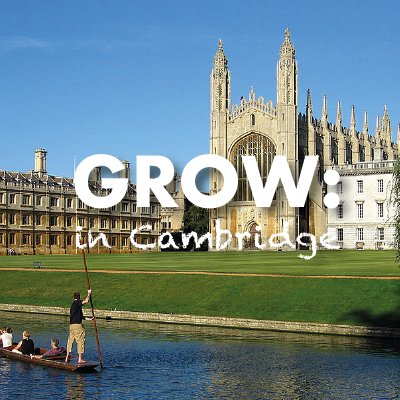 The B2B Marketing Agency dedicated to helping you GROW: in Cambridge, and beyond.

Big sister: @GROWinLondon

#CambridgeStartUps | #Marketing | #GROWinCambridge