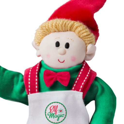 The official Elf Magic™ Twitter. Jangle the Elf here. I'll be sharing the latest happenings up here at the North Pole. And maybe a few #Elfies here and there.