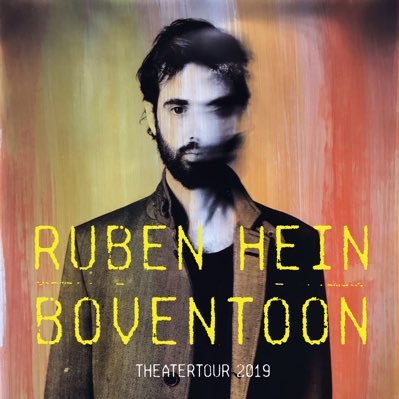 ‘Boventoon’, Ruben’s eerste solo theatertour! voor info en tickets: https://t.co/HEamJV7xr0