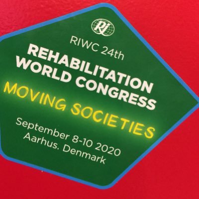 The 24th Rehabilitation World Congress took place in Aarhus, Denmark. September 7-8-9 2021. The congress vision was #MOVINGSOCIETIES
