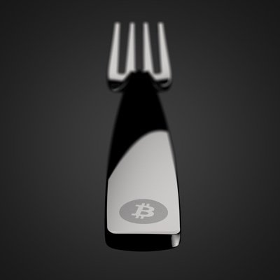 The world’s first practical Bitcoin fork. Ethereum Hard Spoon and Proof-of-Stake Knife also available. 🍴🥄