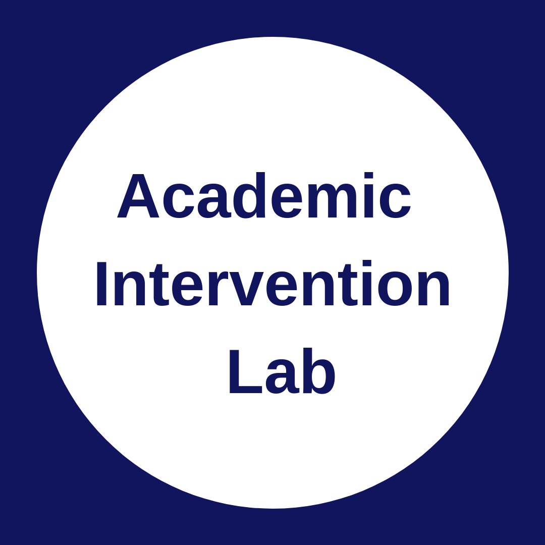 Our lab @OISEUofT focuses on creating and researching academic intervention tools and strategies to support students with learning difficulties.