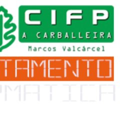 TICarballeira's profile picture. Departamento de Informática do CIFP A Carballeira - Marcos Valcárcel de Ourense, onde se imparten os ciclos de FP: SMR, DAM, DAW, ASIR e FP Básica.