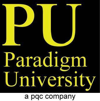 ParadigmUniv's profile picture. PARADIGM UNIVERSITY (PU) offers award-winning online, instructor-led, and on-site courses geared towards professional education.
