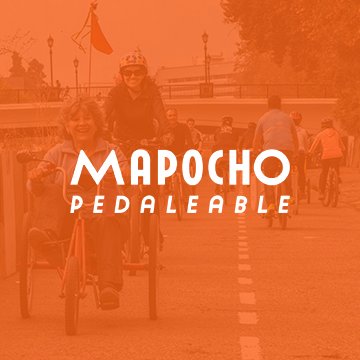 map8pedaleable's profile picture. Cuenta Oficial. Proyecto de recuperación del Rio Mapocho como corredor urbano de movilidad sostenible y parque fluvial recreativo. Somos @Pedaleable_org