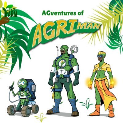 Creator of the world's first #FoodSecurity & #Nutrition #Superhero #AGRIman│Motto: 🌱Growing Future Feeders from the Ground Up #AgriCoolture #Youth #SDG