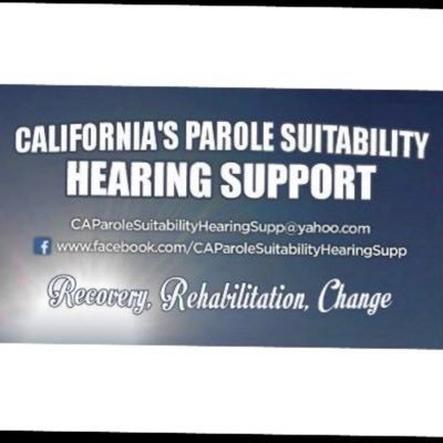 Community support and guidance for California's incarcerated and their loved ones preparing for upcoming Parole Suitability Hearings