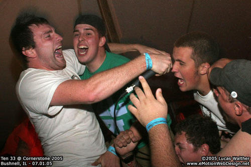 We're a hardcore band from the mid- 2000s.