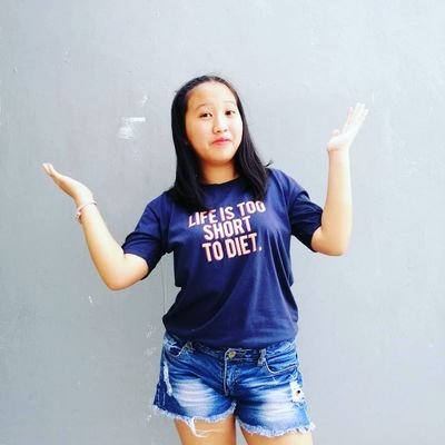 LIFE IS TOO SHORT TO DIET😅💜