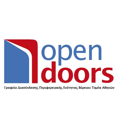 Open_doors_gr's profile picture. Βασική επιδίωξη του Open Doors είναι η υποστήριξη των πολιτών της Περιφέρειας Αττικής για την ομαλή ένταξή τους στην αγορά εργασίας.