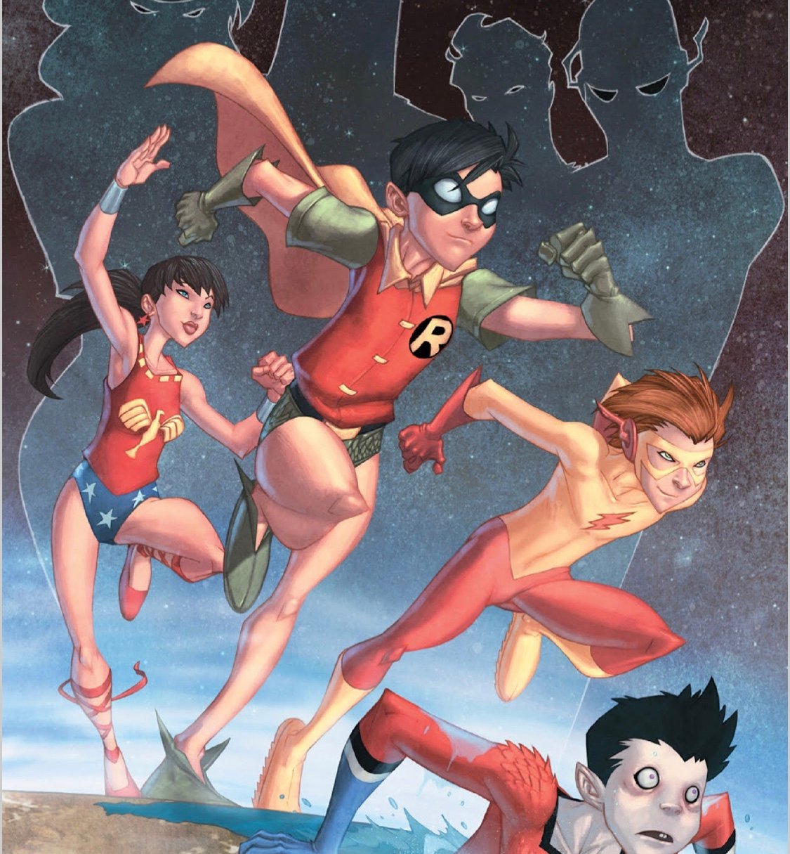 For the Teen Titans and Honorary Titans. Robin is here!