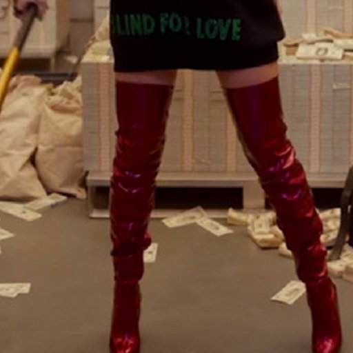 Taylors Iconic red Thigh High boots from the Look What You Made Me Do video