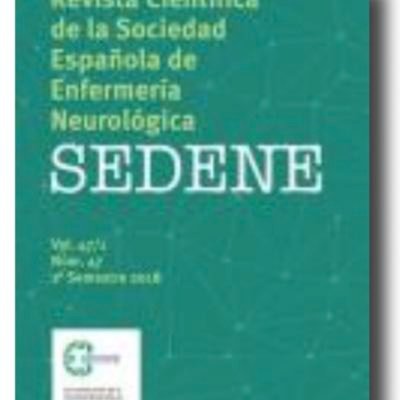 Revista Científica de la Sociedad Española de Enfermería Neurológica. Elsevier @Sedene2018