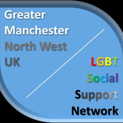 Social Support Network for LGBTQ+ people and organisations in #GreaterManchester and #Cheshire to improve services & lives. We are here to help ~ Let's Talk.
