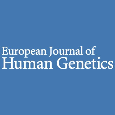European Journal of Human Genetics (@ejhg_journal) / X